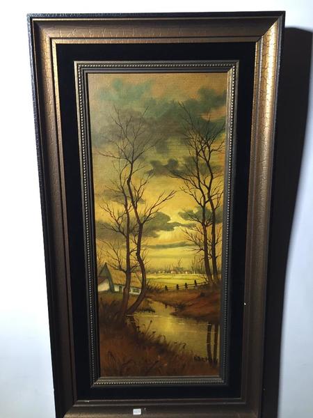 Farm at the riverside