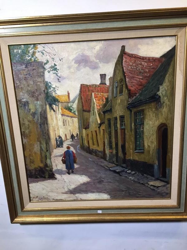 Walking in the streets of Bruges 