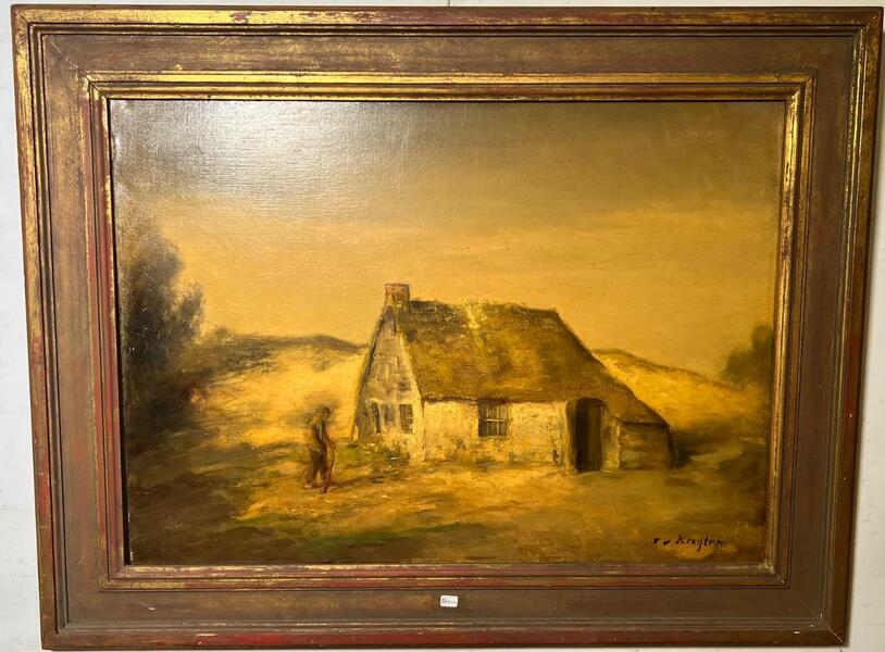 Coming home ( oil on canvas)