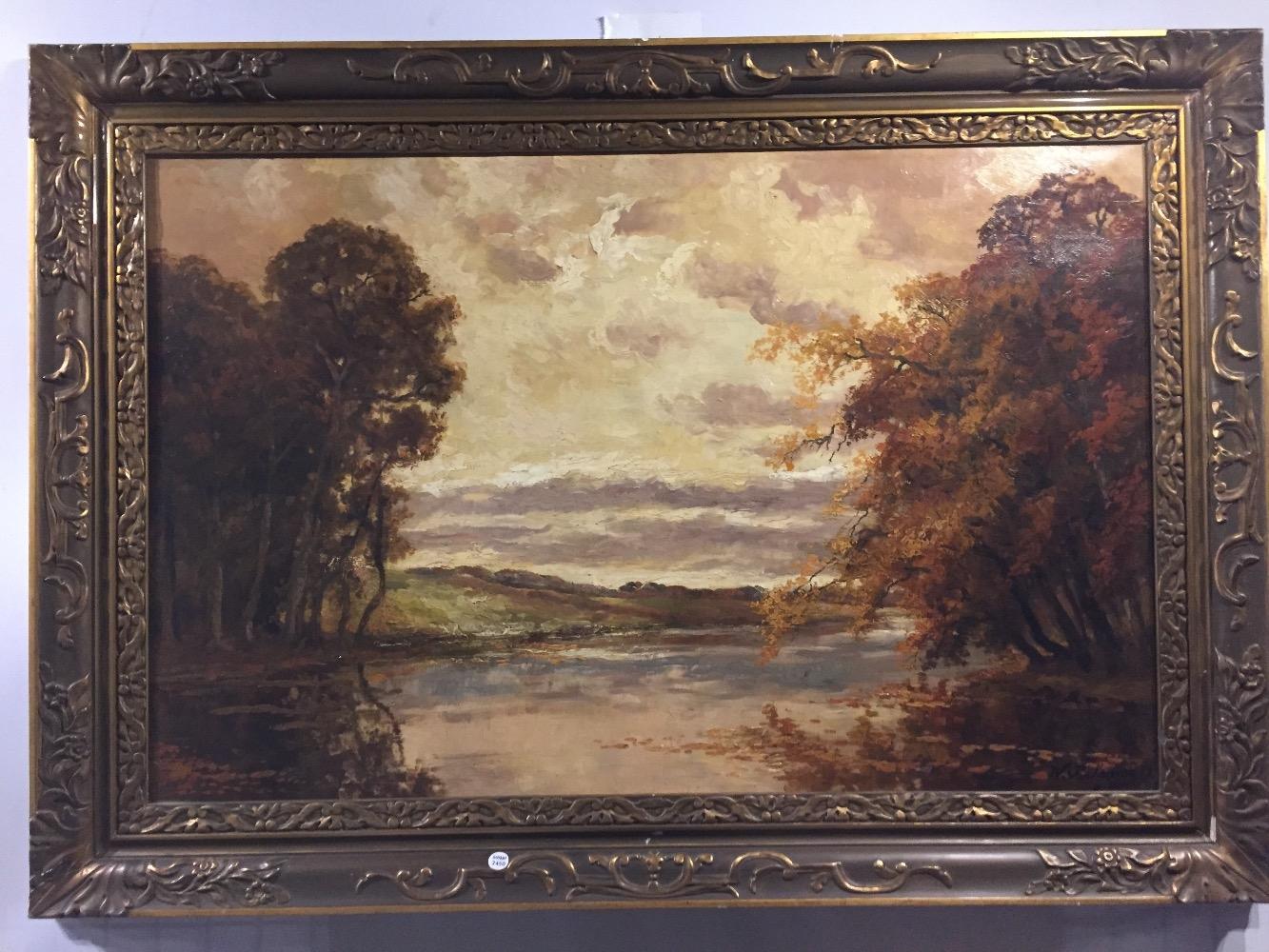 Riverside in the autumn