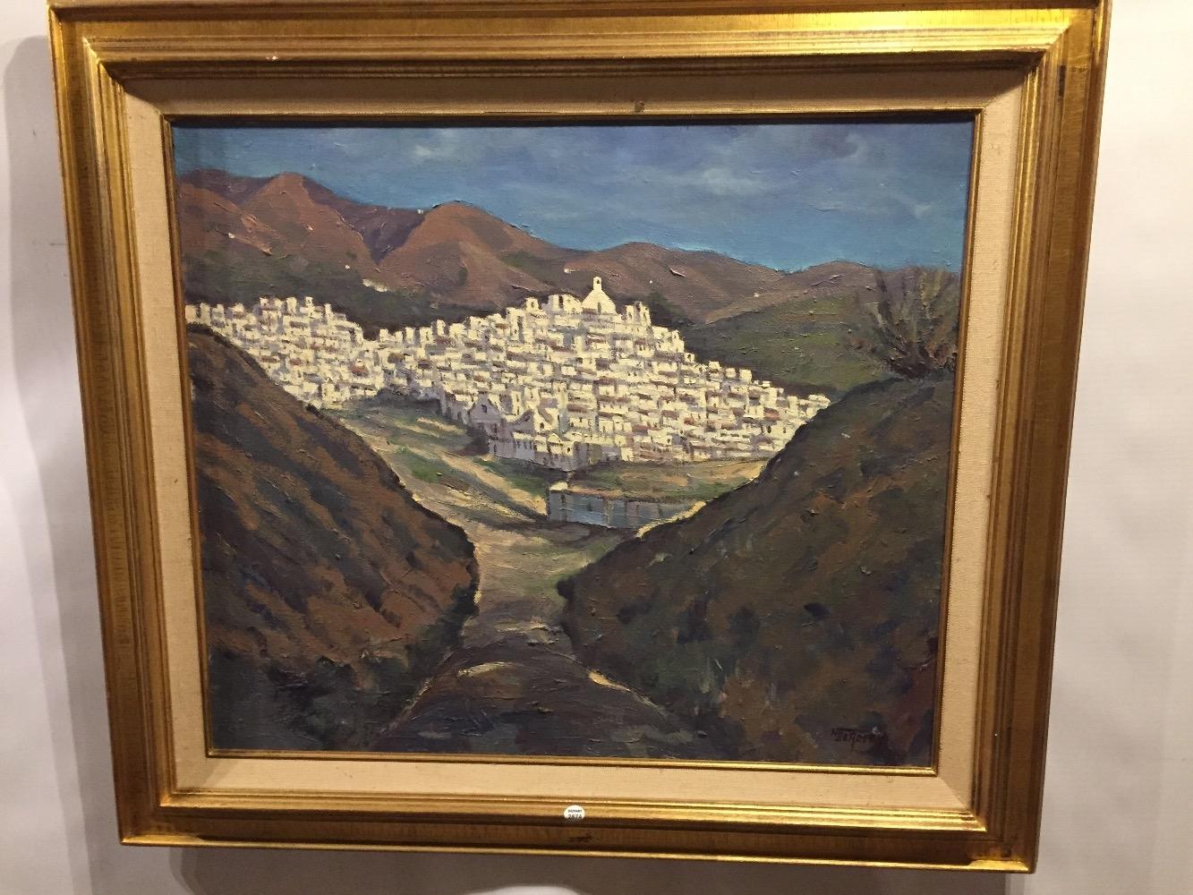 Town in the mountains 