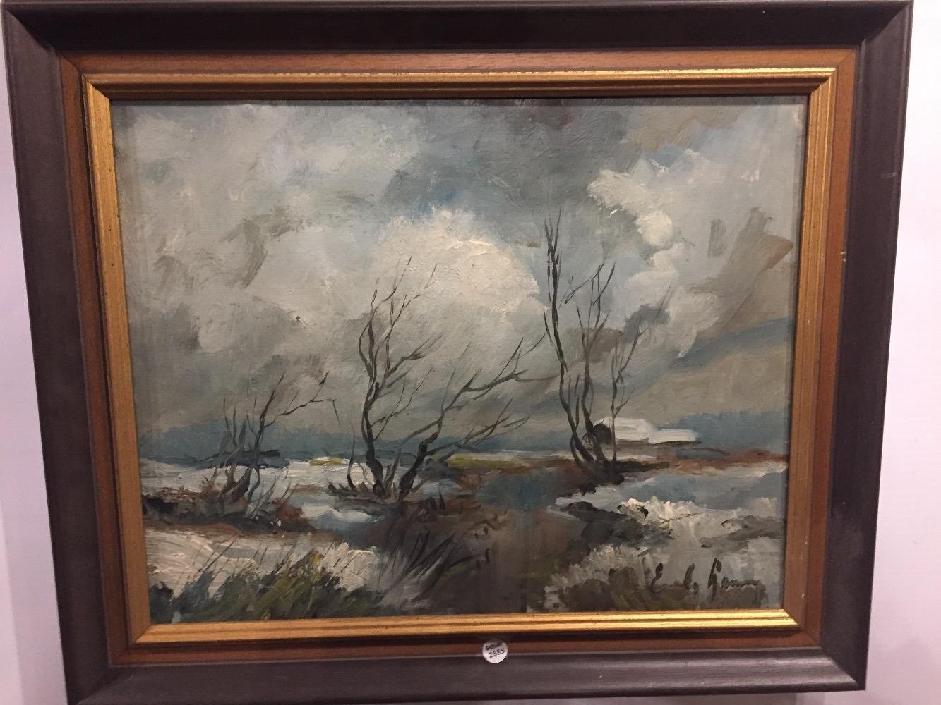 Flanders in the snow