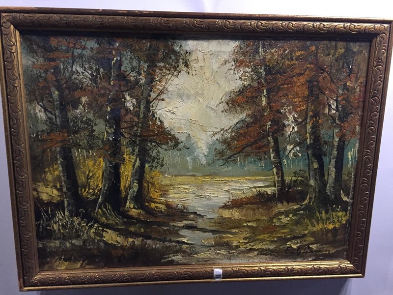 Forest at the Red Cloister in the summertime 