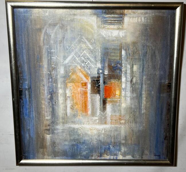 Terrableu I   ( oil on canvas )