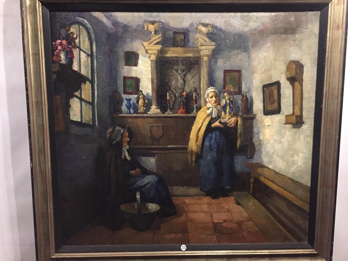 Organising the interior of the chapel