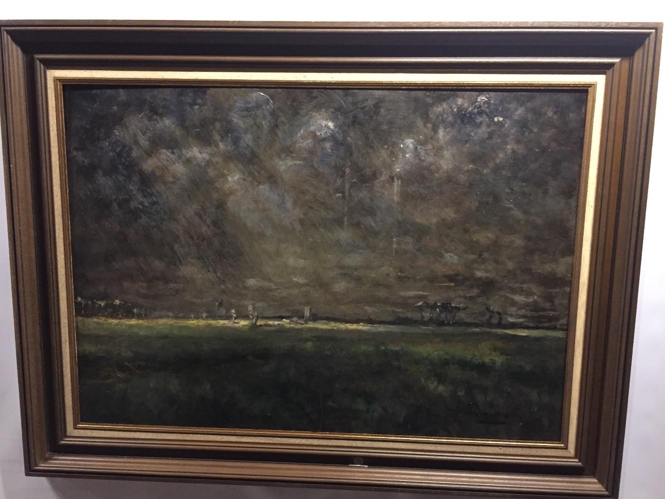 Oostkerke in the storm