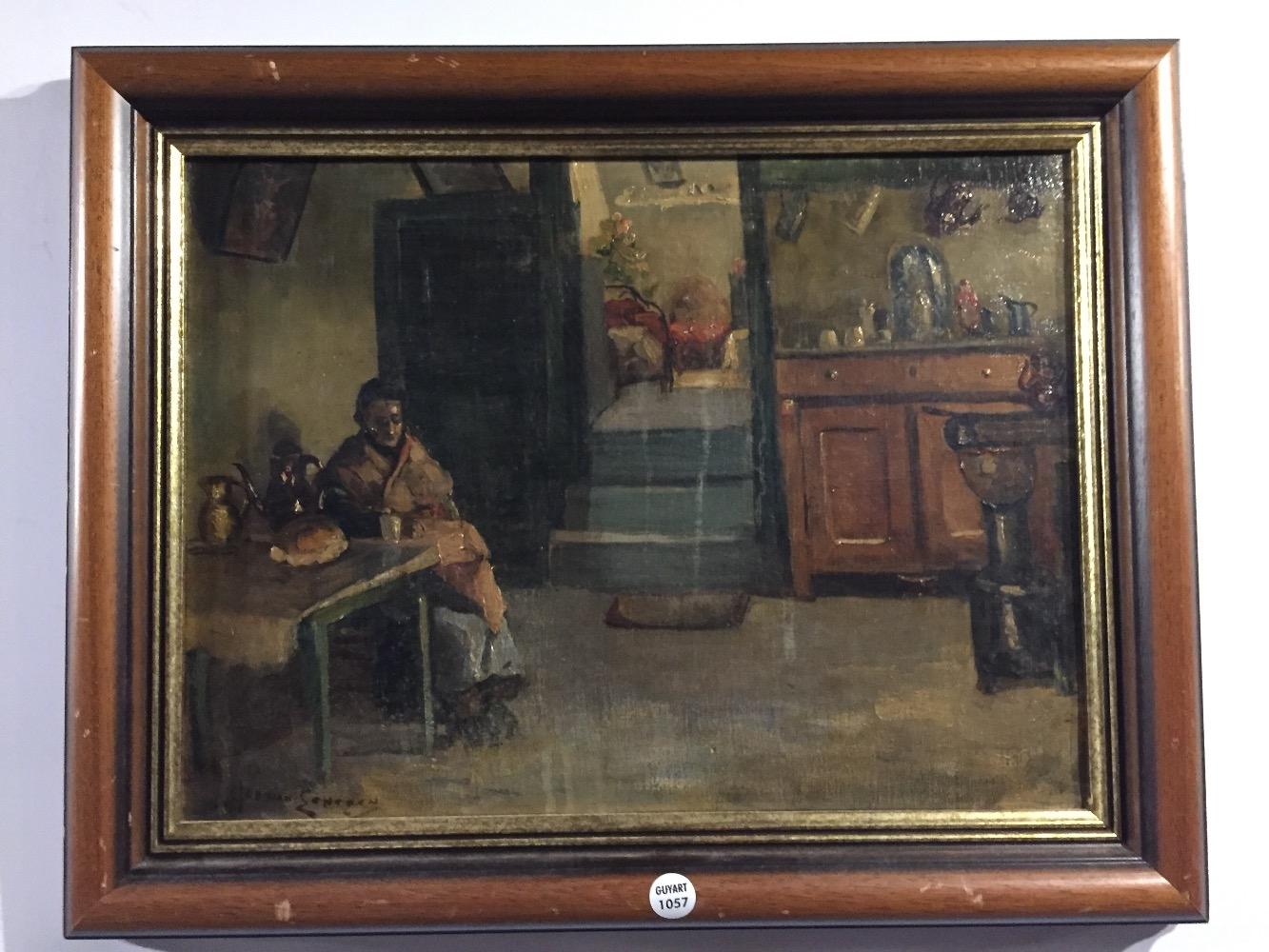 Woman in her kitchen