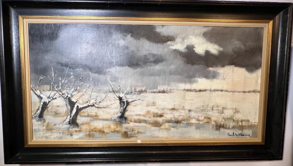 Wintertime ( oil on canvas )