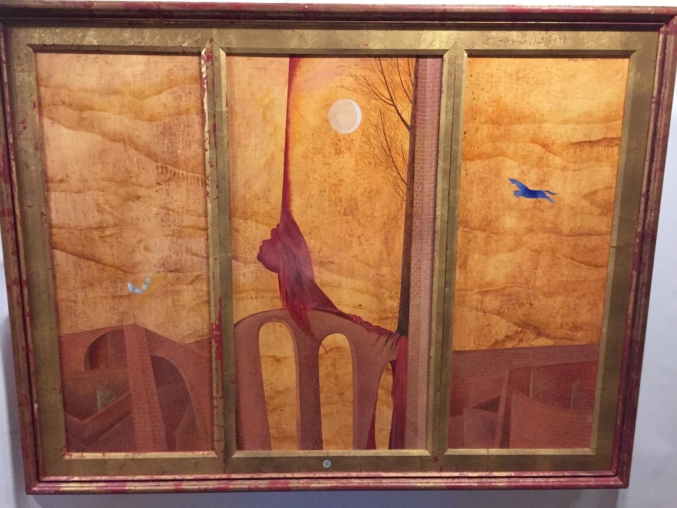 The flight of the blue horse