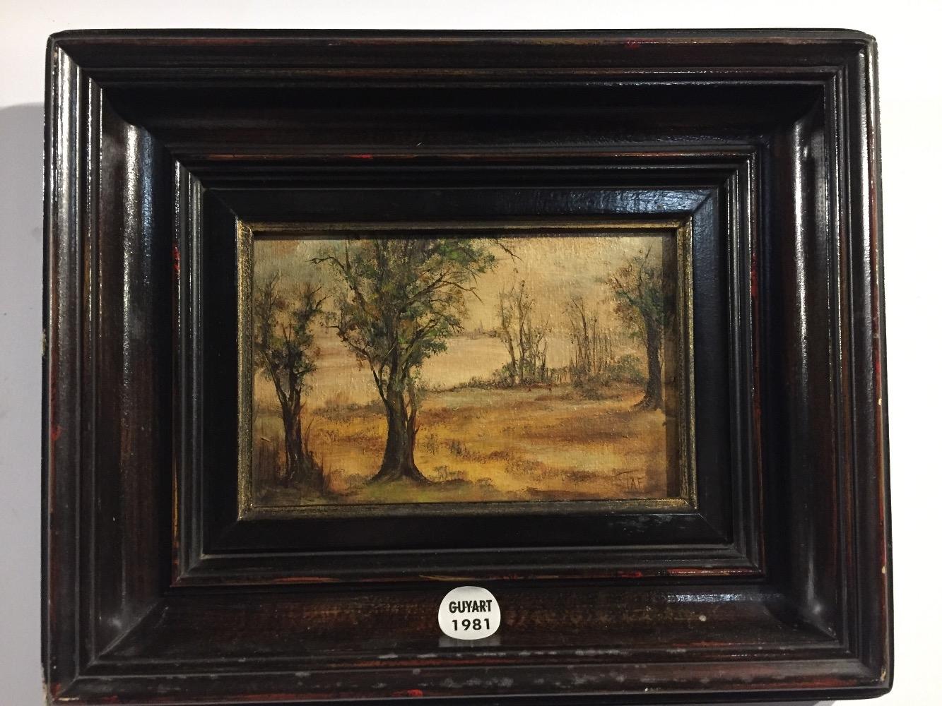 Landscape with trees