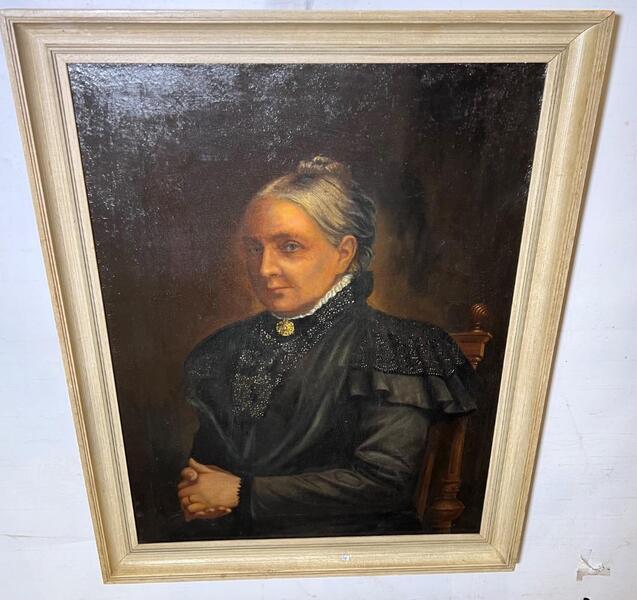 The landlord ( oil on canvas)