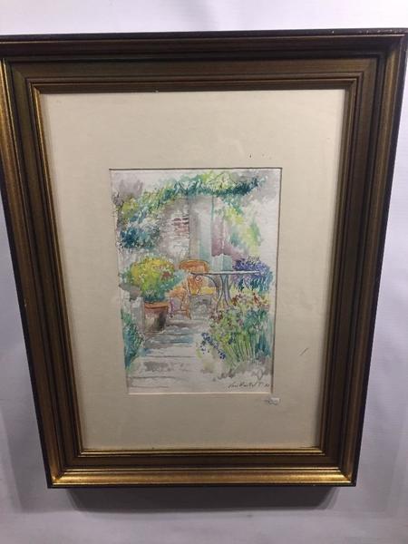 Terrace in the summertime 