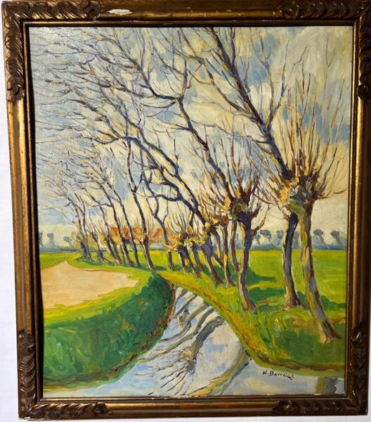 Autumn ( oil on board )